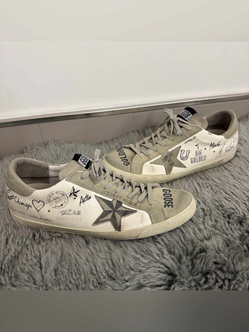 Golden Goose Super-Star Texas Journey Sneakers – Men’s EU 44 (US 11)